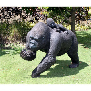 Lowland Gorillas Mother & Baby Ape