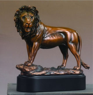 Lion Statue 8.5" High