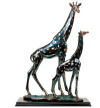 Mother & Calf Giraffe Sculpture