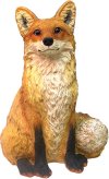 Call Of The Wild Garden Fox Sculpture
